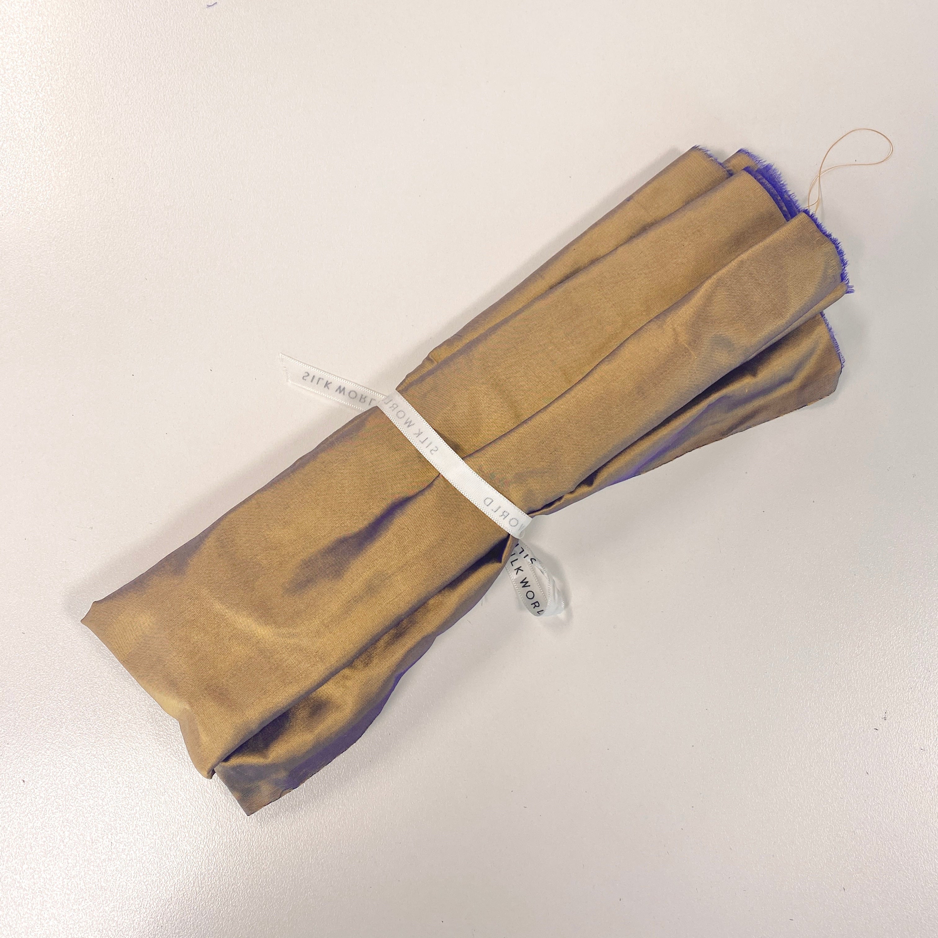 Remnant Silk Dupion - 2368 / Sepia
