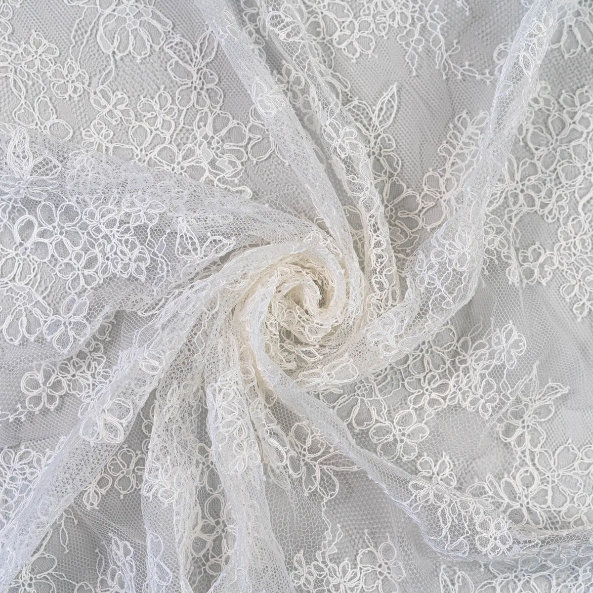 Floret Corded Lace (1686) - S. Ivory