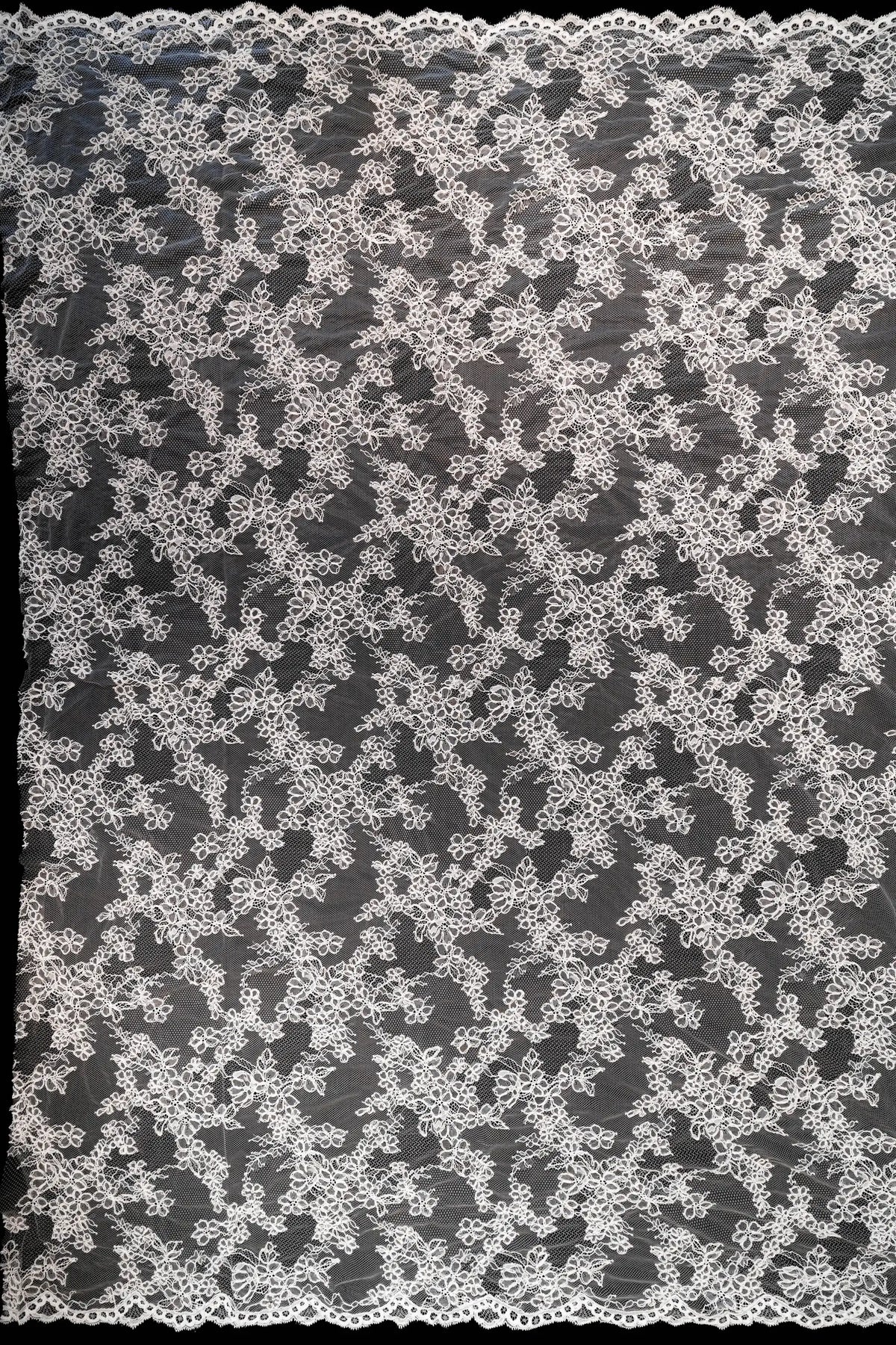 Floret Corded Lace (1686) - S. Ivory