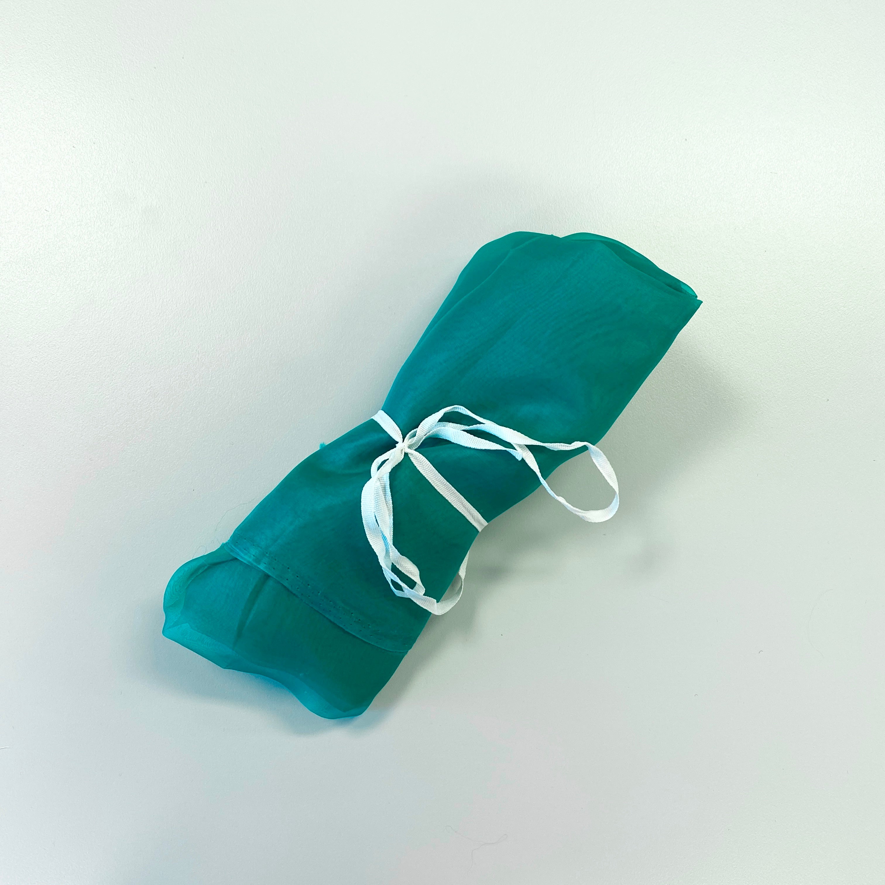 Remnant Silk Organza - Jade