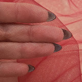 Rust 1D Tulle — lightweight and soft, 100% nylon, 160cm wide