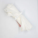 Remnant Silk Organza - White