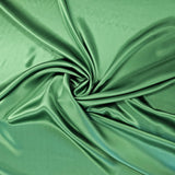 Forest Sandwash Satin — lightweight and soft with a smooth luster satin finish, 100% mulberry silk, 140cm wide