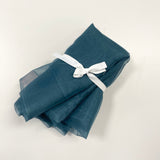 Ocean Remnant Silk Organza