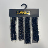 Remnant Embellished Trim Bundle - Black