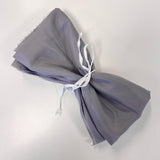 Remnant Silk Cotton Voile - Gunmetal