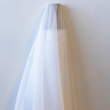 Crinkle Silk Chiffon - White