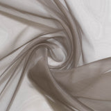 Silk Organza - Taupe (137cm)