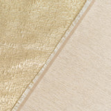 Jewel Gold Metallic Jacquard — featuring a woven metallic jacquard design with a soft feel and stiff drape, 140cm wide