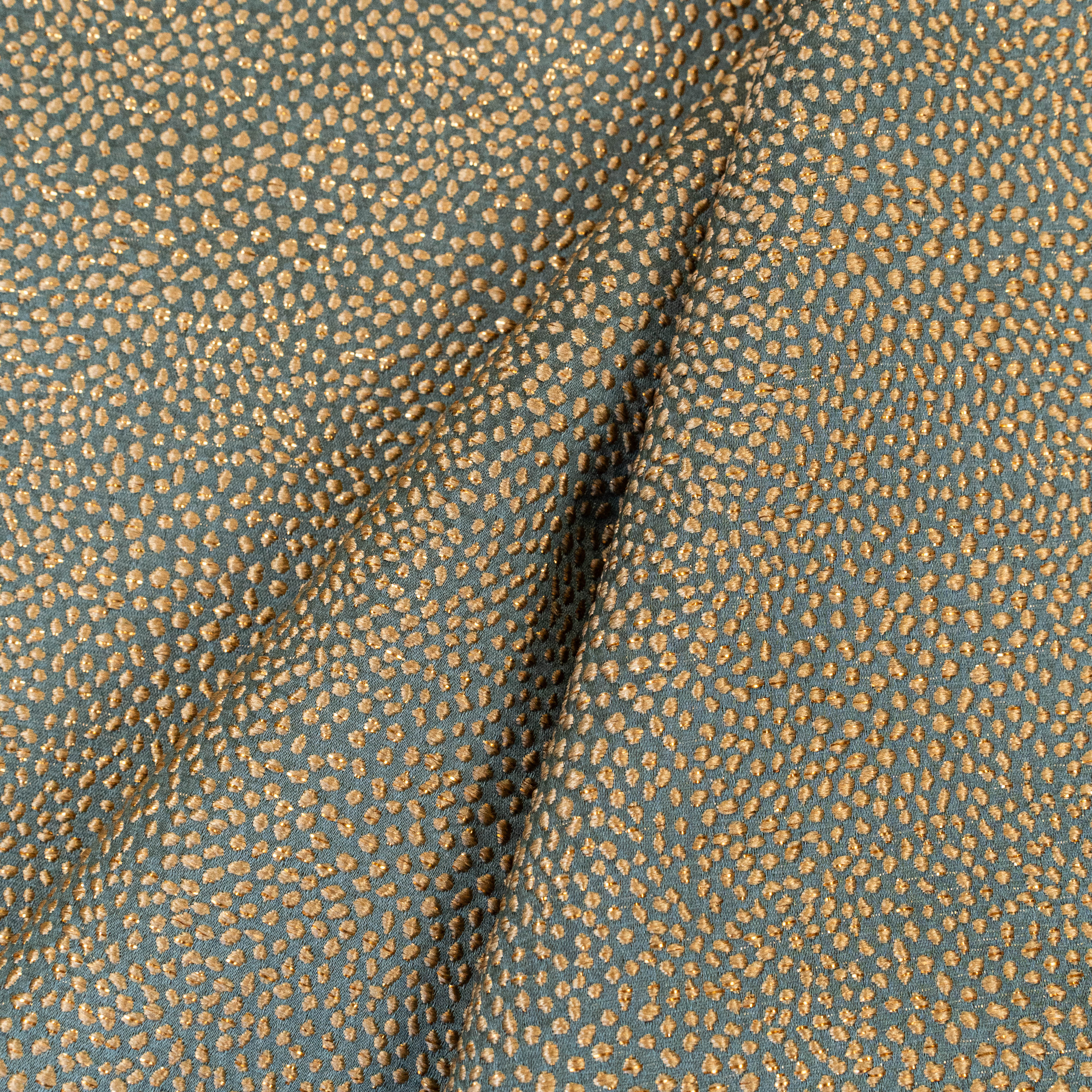 Metallic Jacquard Sage