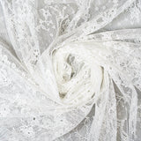 Cascading Arch Chantilly Lace (1679) - S. Ivory
