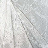 Cascading Arch Chantilly Lace (1679) - S. Ivory