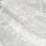 Cascading Arch Chantilly Lace (1679) - S. Ivory