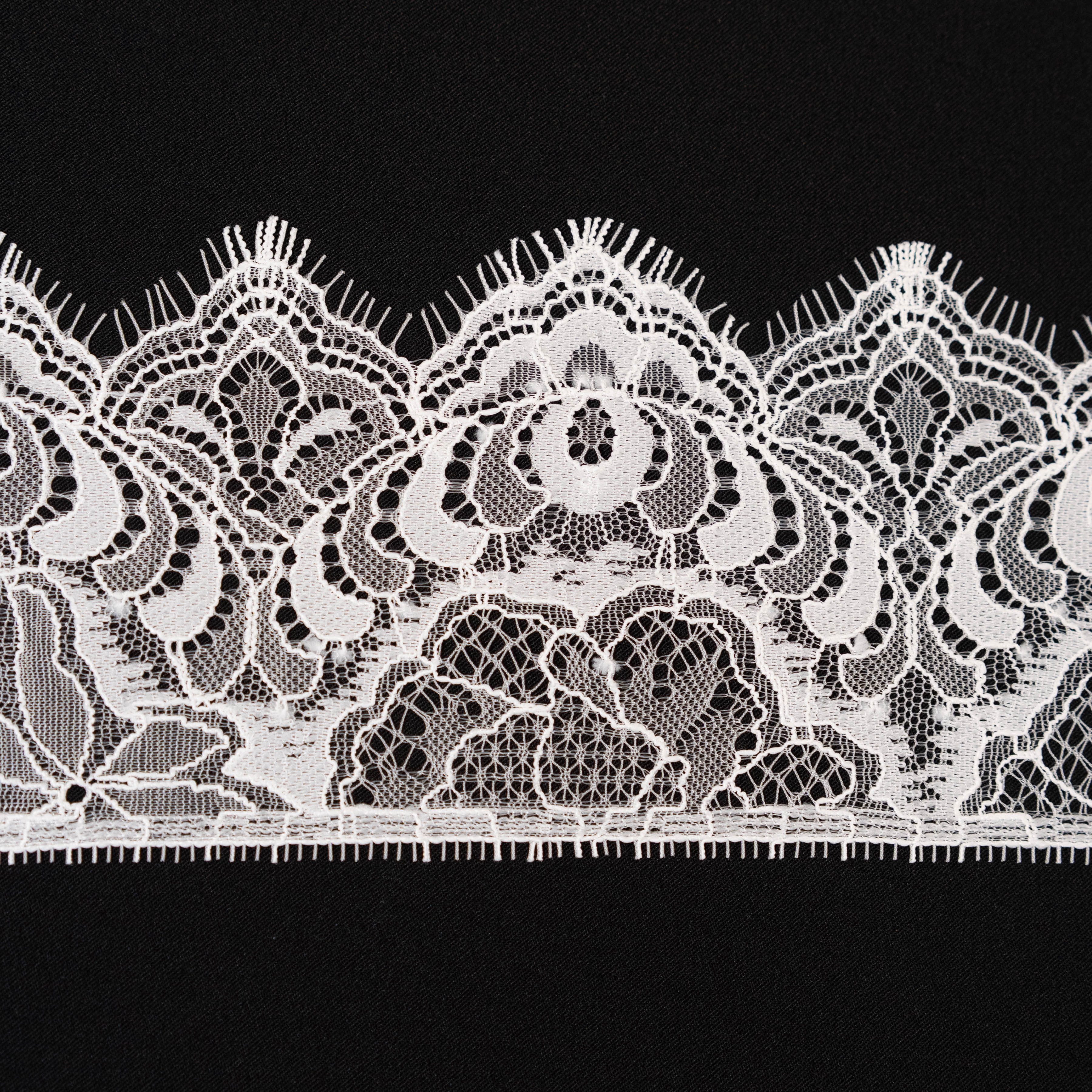 Chaplet Fine Lace Trim (1681T) - S. Ivory