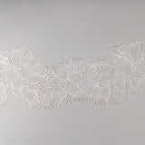 Swirling Delicate Lace Trim (1682T) - M. Ivory