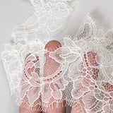Swirling Delicate Lace Trim (1682T) - M. Ivory
