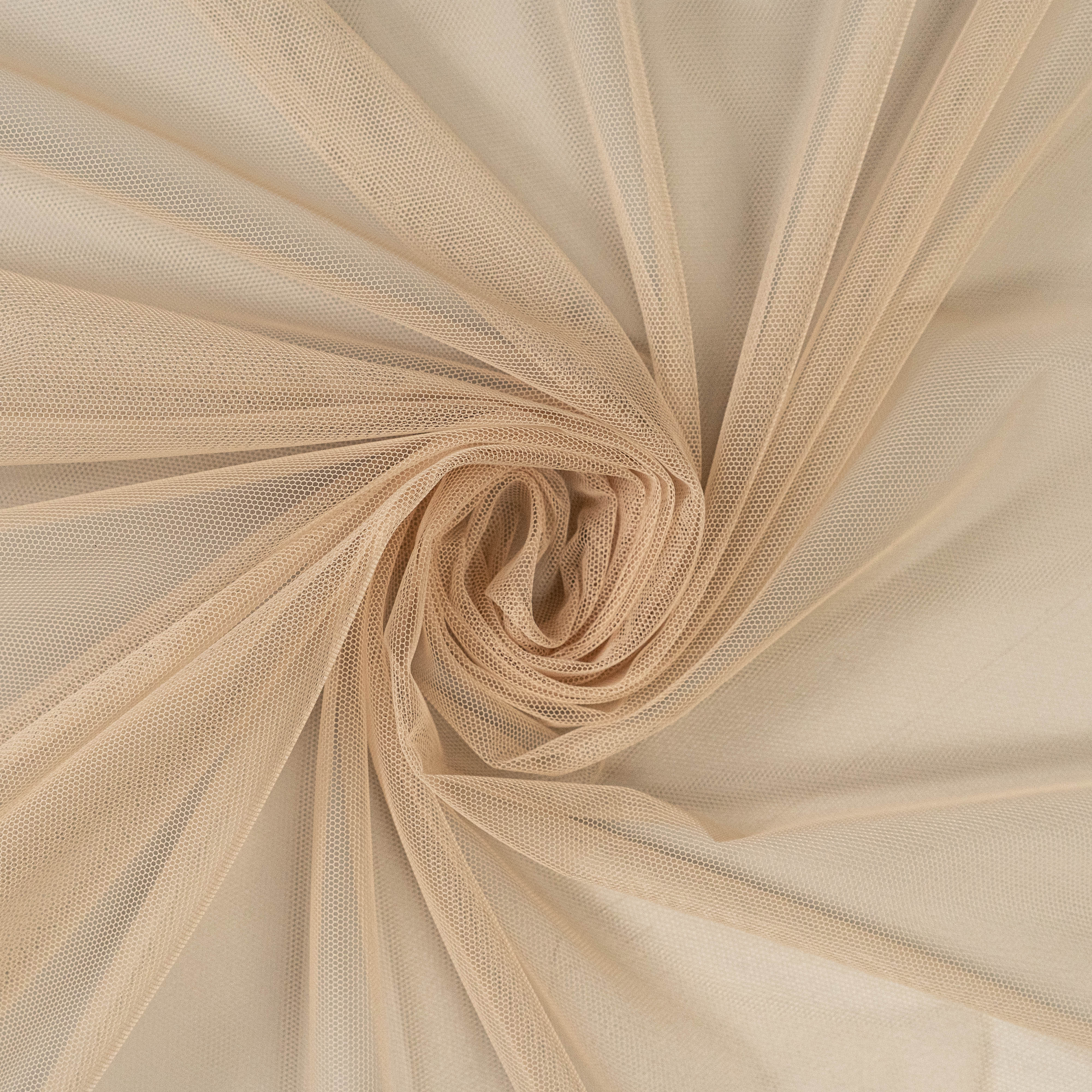 Polyester Tulle - Ecru