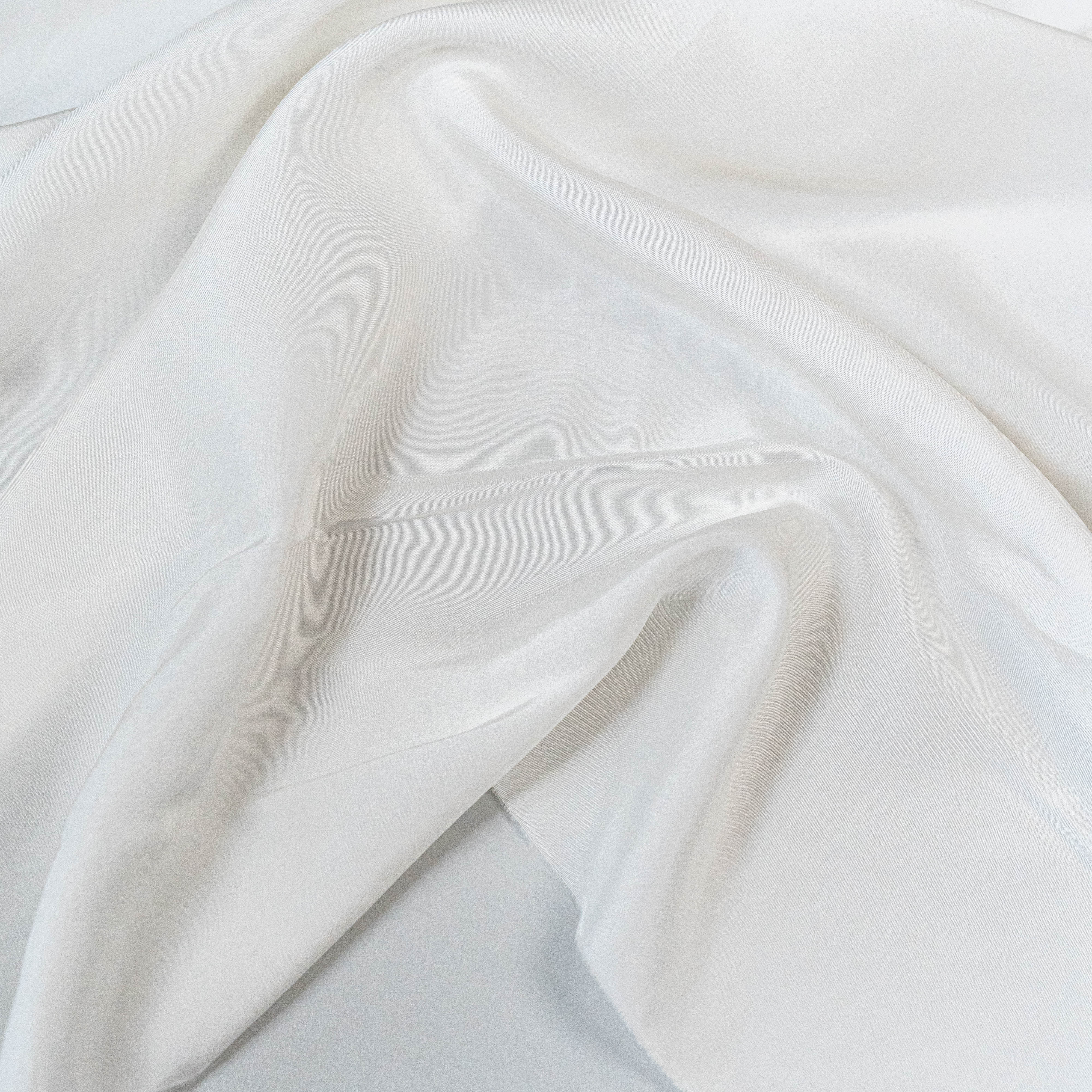 Midweight Silk Habotai - Ivory