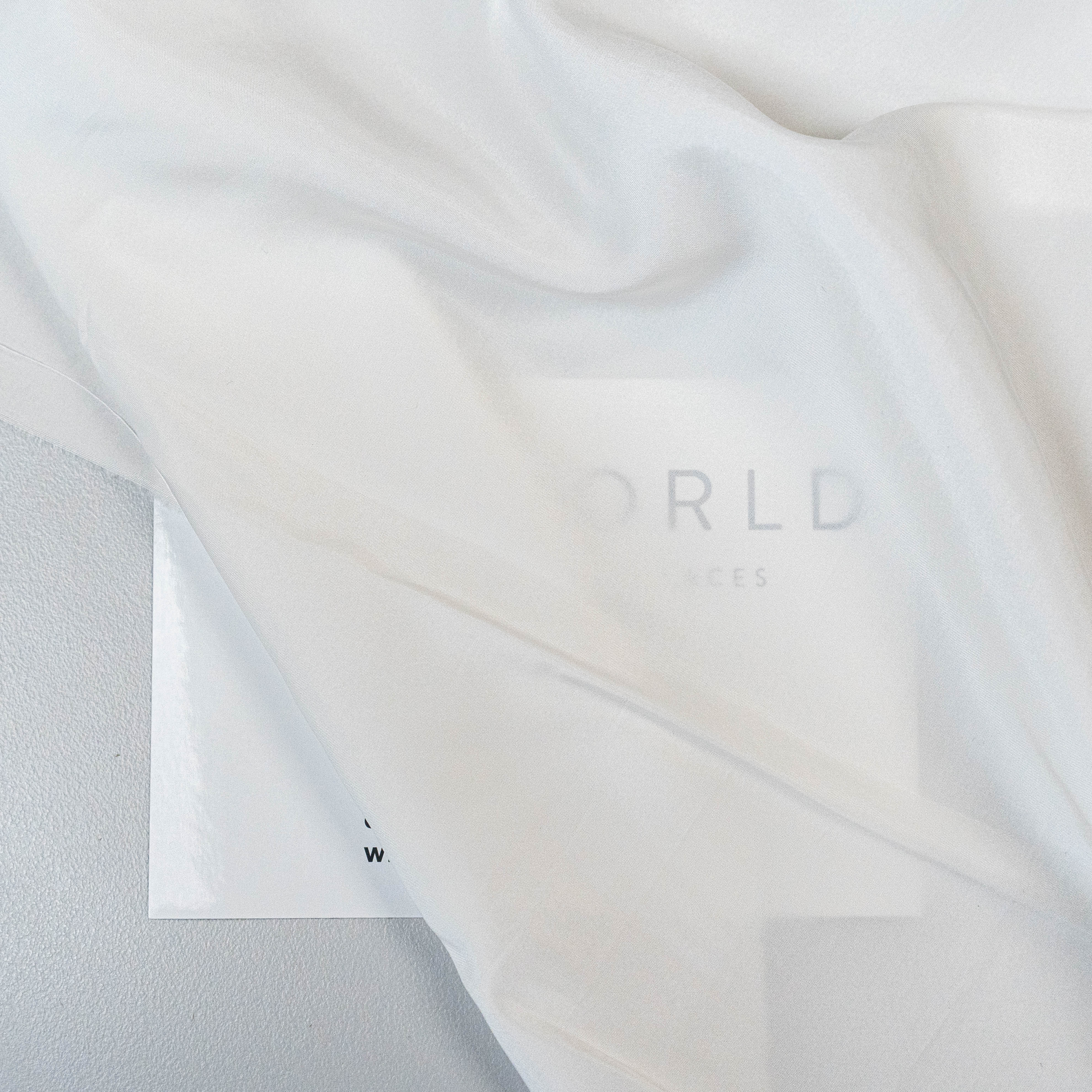 Midweight Silk Habotai - Ivory