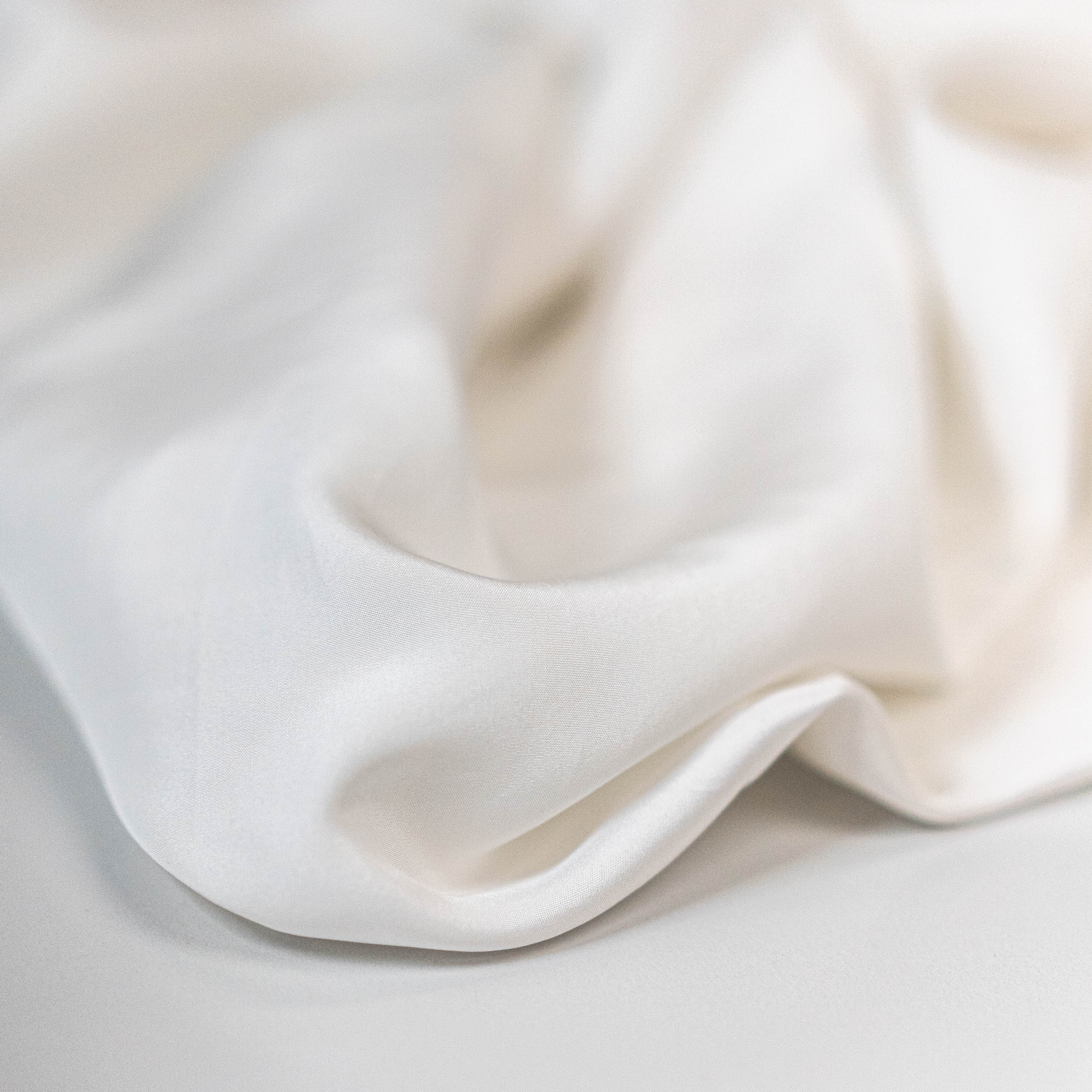 Midweight Silk Habotai - Ivory