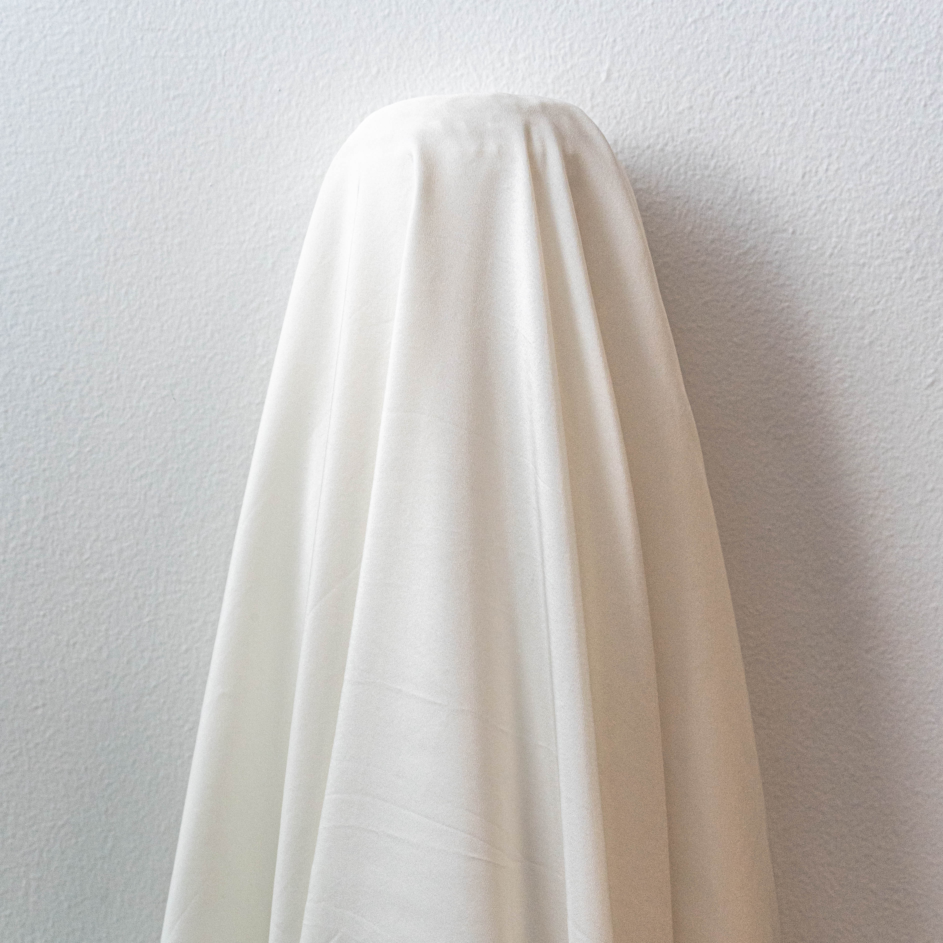 Midweight Silk Habotai - Ivory