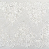 Efflorescent Corded Lace Trim (1524T) - Ivory