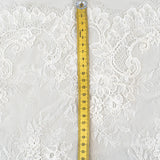 Efflorescent Corded Lace Trim (1524T) - Ivory
