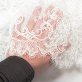 Efflorescent Corded Lace Trim (1524T) - Ivory
