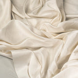 Washed Silk Dupion - Ivory