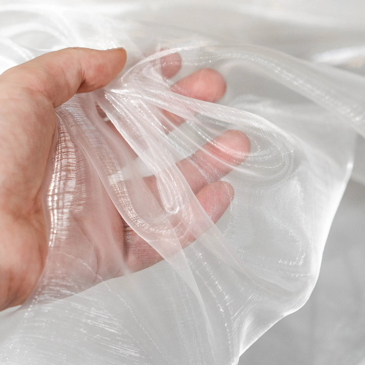 Liquid Organza - Off White