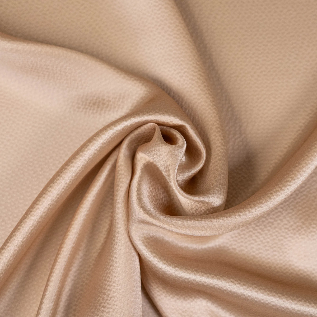 Hammered Silk Satin - Nude