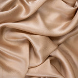 Hammered Silk Satin - Nude