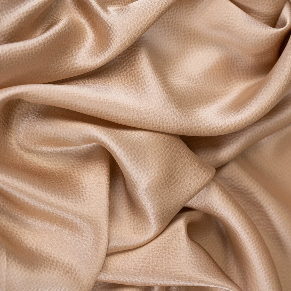 Hammered Silk Satin - Nude