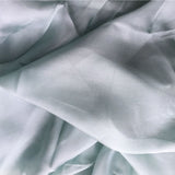 Remnant Satin Chiffon Duck Egg