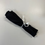 Remnant Stretch Silk Satin - Black