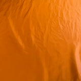 Burnt Orange Habotai — soft with a light, airy drape and a smooth satin finish, 100% mulberry silk, 140cm wide