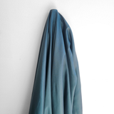 Ocean Habotai — soft with a light, airy drape and a smooth satin finish, 100% mulberry silk, 140cm wide