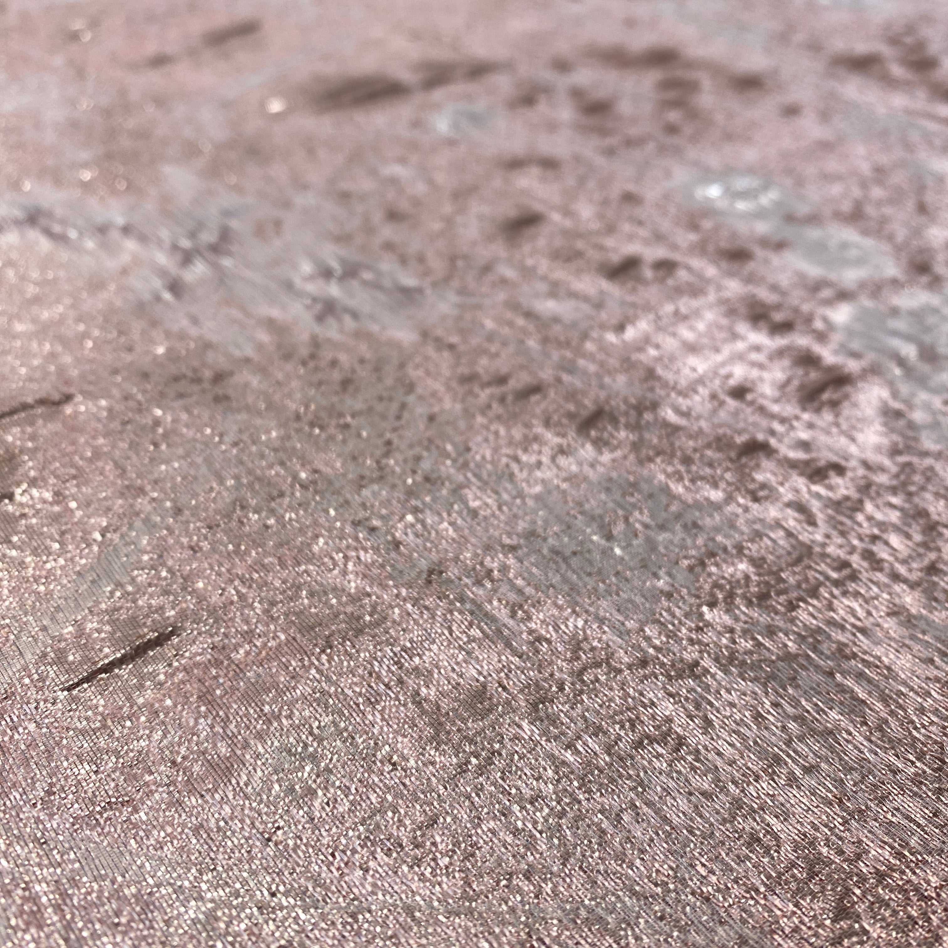 Dusty Pink Crushed Metallic Jacquard — a crushed jacquard with a metallic sheen
