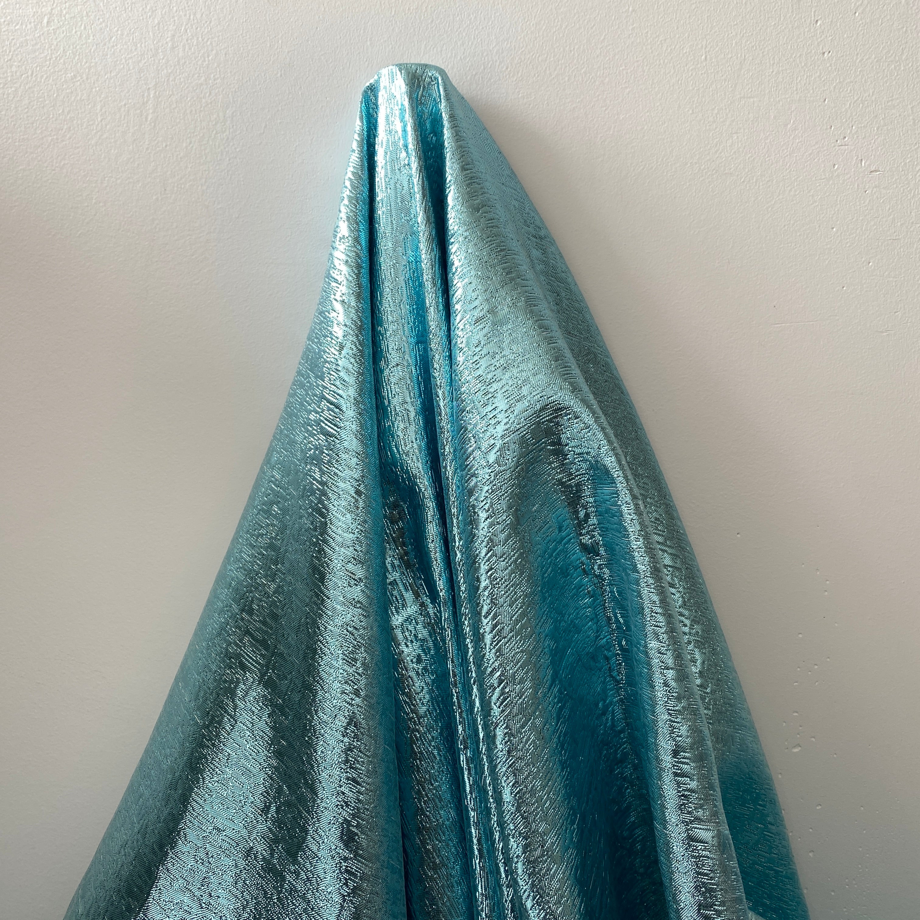 Metallic Jacquard (Y399) - Baby Blue