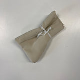 Oyster Sandwash Satin — lightweight and soft with a smooth luster satin finish, 100% mulberry silk, 140cm wide
