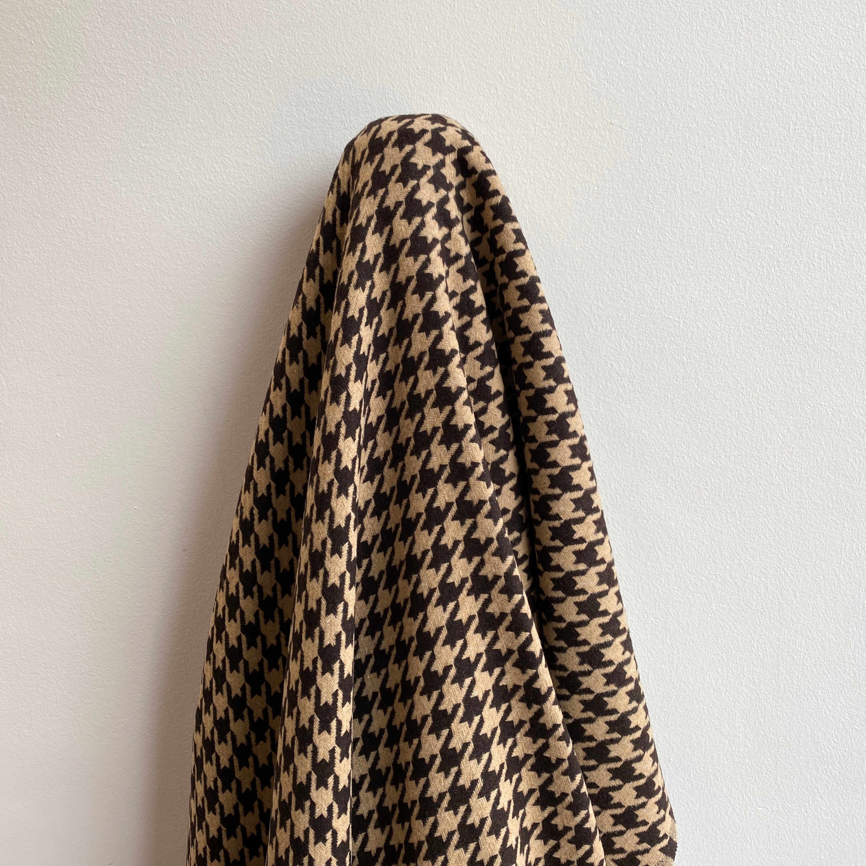 Italian Wool Tweed - Beige / Brown
