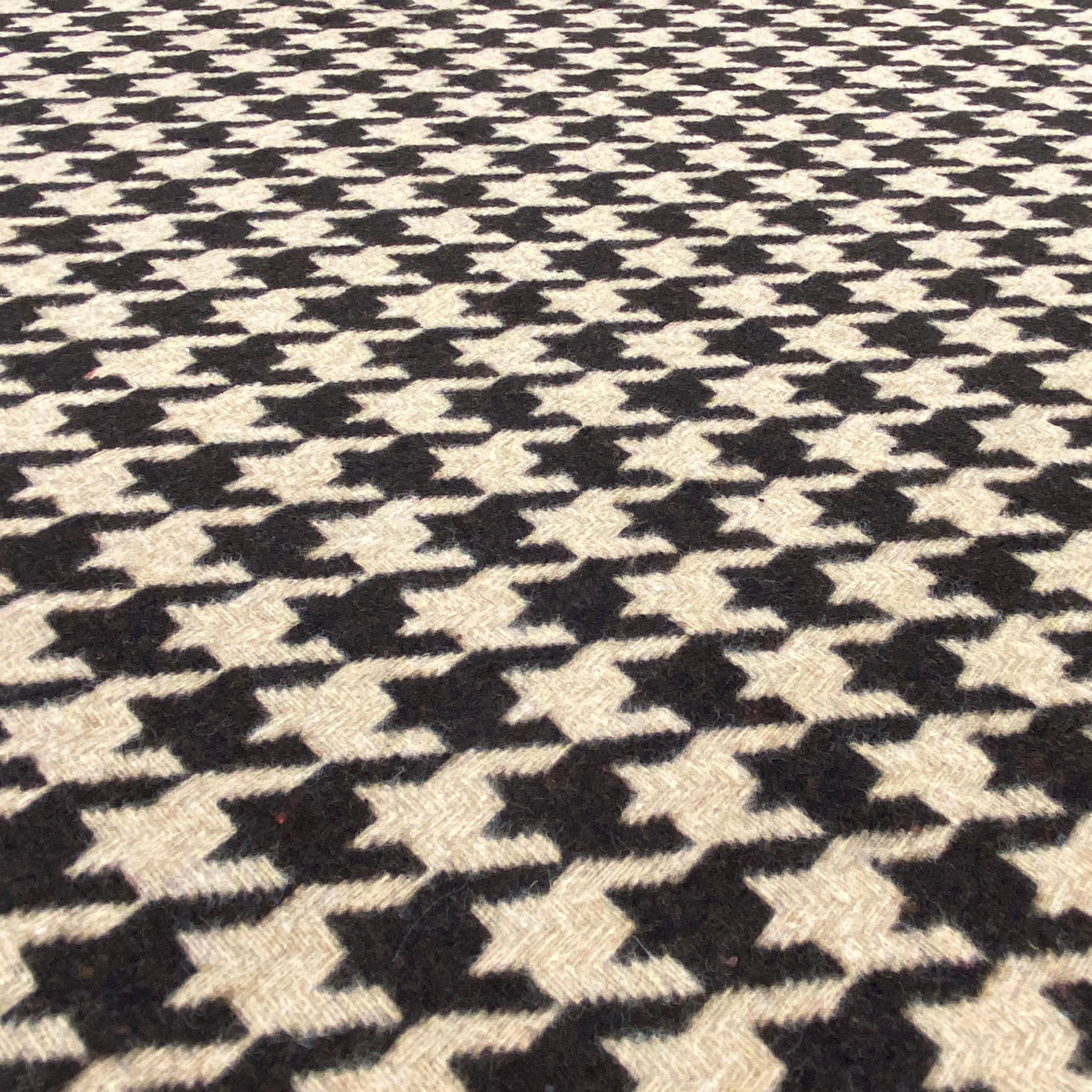 Italian Wool Tweed - Beige / Brown
