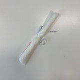 Remnant Bold Floral Lace Trim (1663t) - Ivory