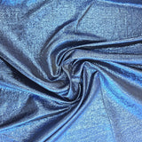 Electric Metallic Jacquard — featuring a woven metallic jacquard design with a soft feel and stiff drape, 140cm wide