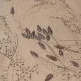 Foxtail Botanical Embellished Tulle (K26286) - Sand