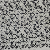 Black Sequin Tulle — featuring hand-beading and sequins, 50% rayon 50% nylon, 130cm wide