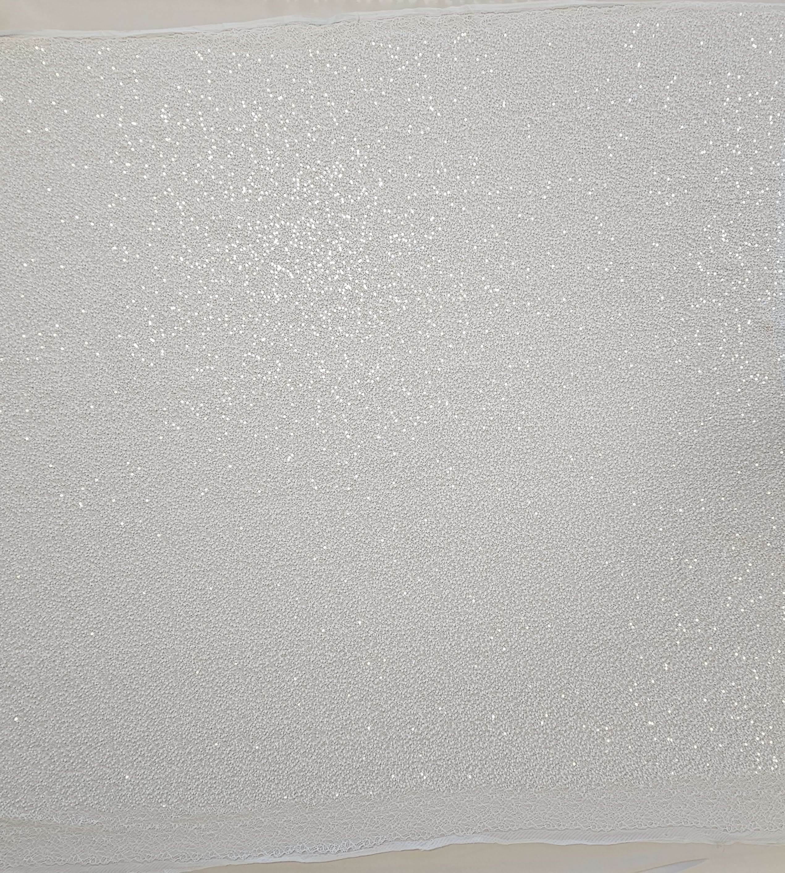 Ivory Beaded Cobweb Net
