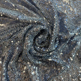 Wedgewood Sequined Tulle — featuring hand-beading and sequins, 50% rayon 50% nylon, 130cm wide