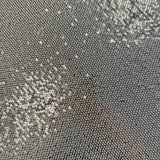 Gold Sequined Tulle — featuring hand-beading and sequins, 50% rayon 50% nylon, 130cm wide