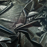 Black Metallic Knit — a soft knit with a metallic sheen